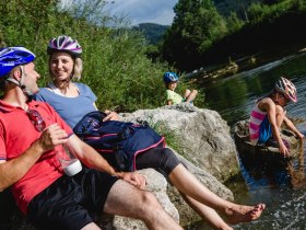 Einige Pausen am Wasser dürfen da nicht fehlen, © schwarz-koenig.at